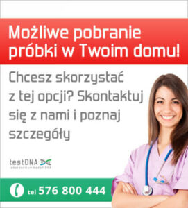 Możliwe pobranie próbki w Twoim domu