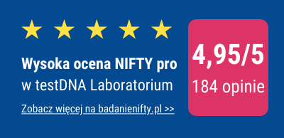 test nifty pro w testdna laboratorium
